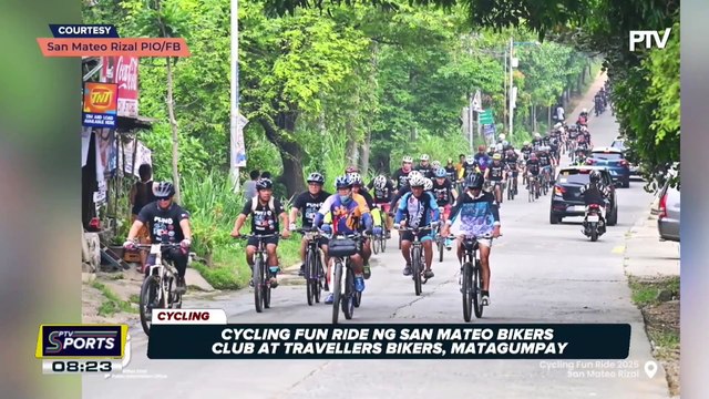 Cycling fun ride ng San Mateo Bikers Club at Travellers Bikers, matagumpay