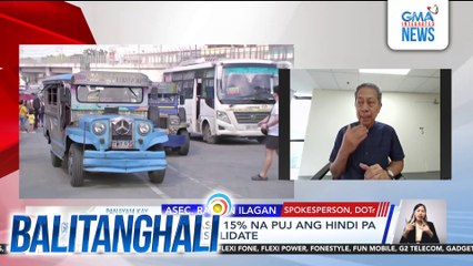 Panayam kay Asec. Ramon Ilagan, Spokesperson, DOTr | Balitanghali