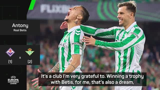 Resurgent Antony unsure of future despite success at Betis