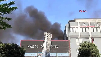 Bağcılar'da büyük fabrika yangını!