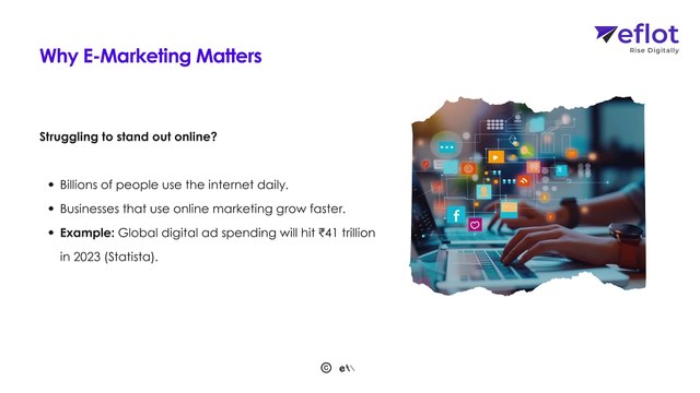 Grow Your Business with Top Types of E-Marketing | Eflot-Digital Marketing Agency Bangalore