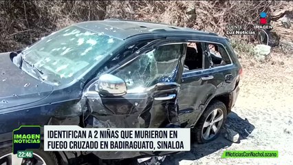 Rubén Rocha se pronunció sobre el asesinato de dos niñas en un enfrentamiento en Sinaloa