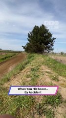 When Dirt Bike Dreams Take Flight… and Then Crash!