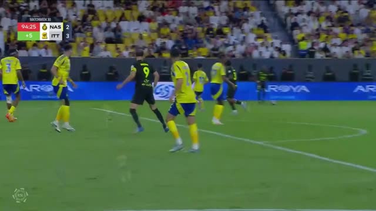 Aouar last-gasp winner puts Al Ittihad on Saudi title brink