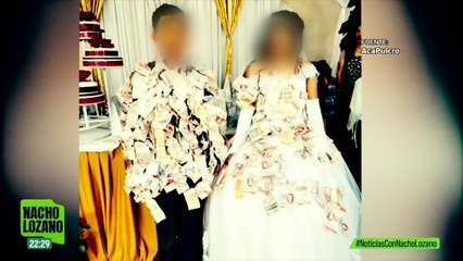 Regidora morenista estuvo presente en la boda de los dos niños en Guerrero