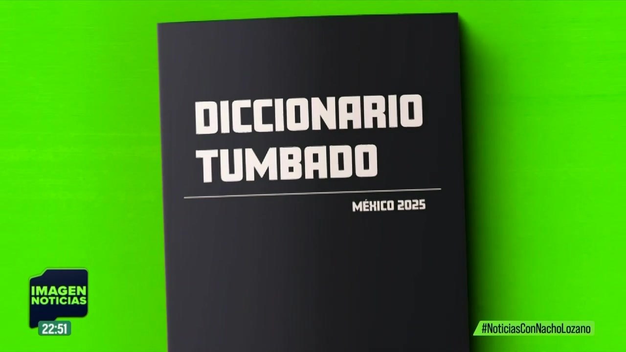 Estas son algunas palabras parte del diccionario tumbado:
