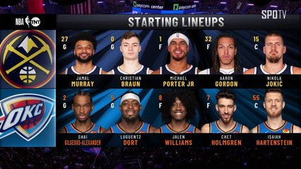 스포츠중계 빠른티비 [NBA PO 2R 2차전] 덴버 vs 오클라호마시티 하이라이트 2025.05.08 (목) 1030