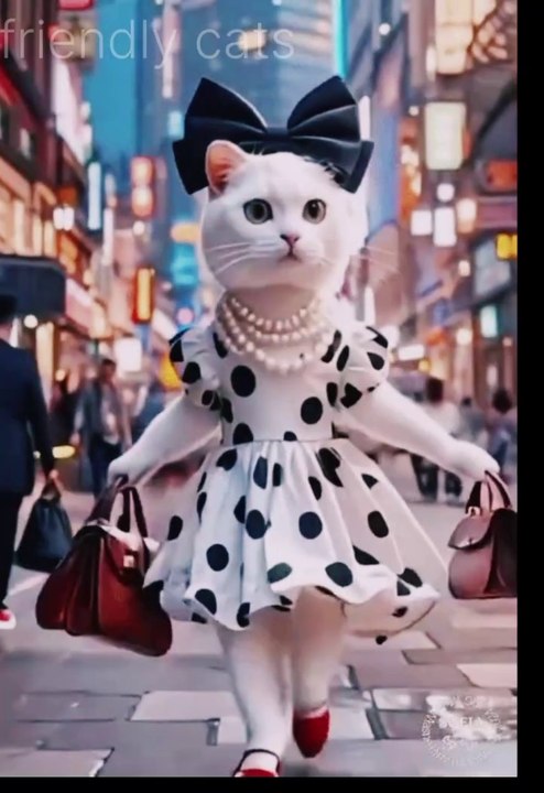 Friendly cats