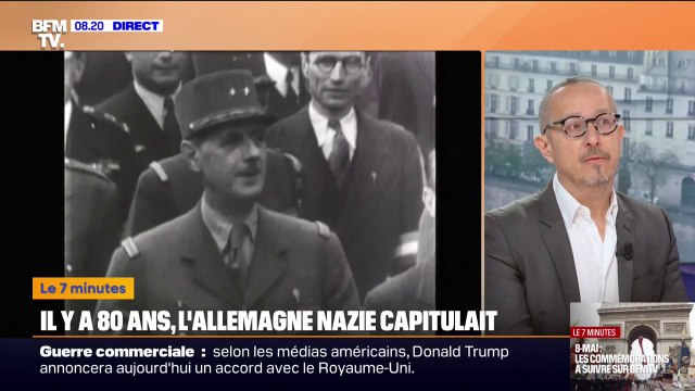 8-Mai: le devoir de mémoire, 80 ans après la capitulation de l'Allemagne nazie