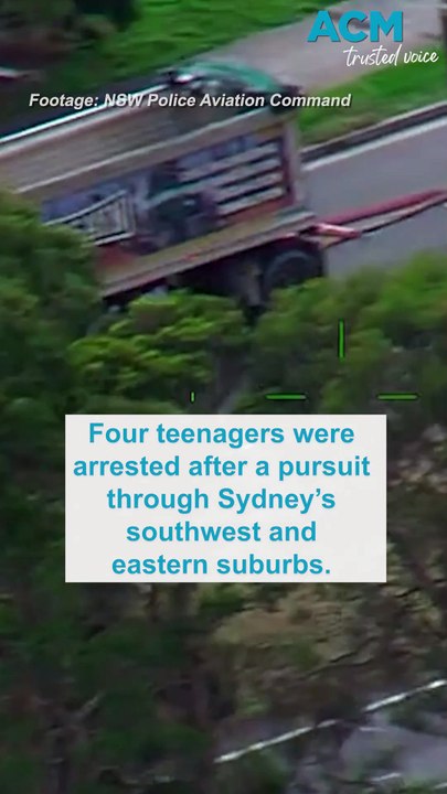 Teens arrested following pursuit through Sydney's eastern suburbs