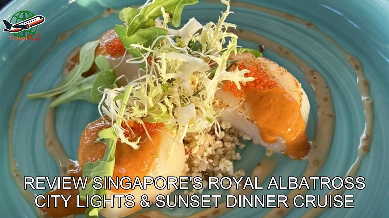 Review Singapore's Royal Albatross City Lights & Sunset Dinner Cruise