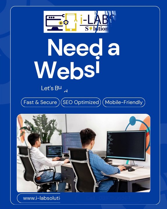 Professional Web Development Services in Pakistan | i-Labsolution.com