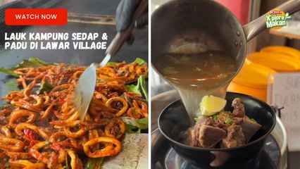 Lauk Kampung Sedap & Padu Di Lawar Village
