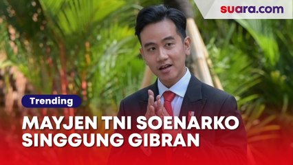 Soal Desakan Ganti Wapres, Mayjen TNI Purn Soenarko Singgung Moralitas dan Intelektualitas Gibran