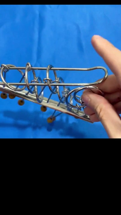 24pcs Puzzles- 9 Chained Rings