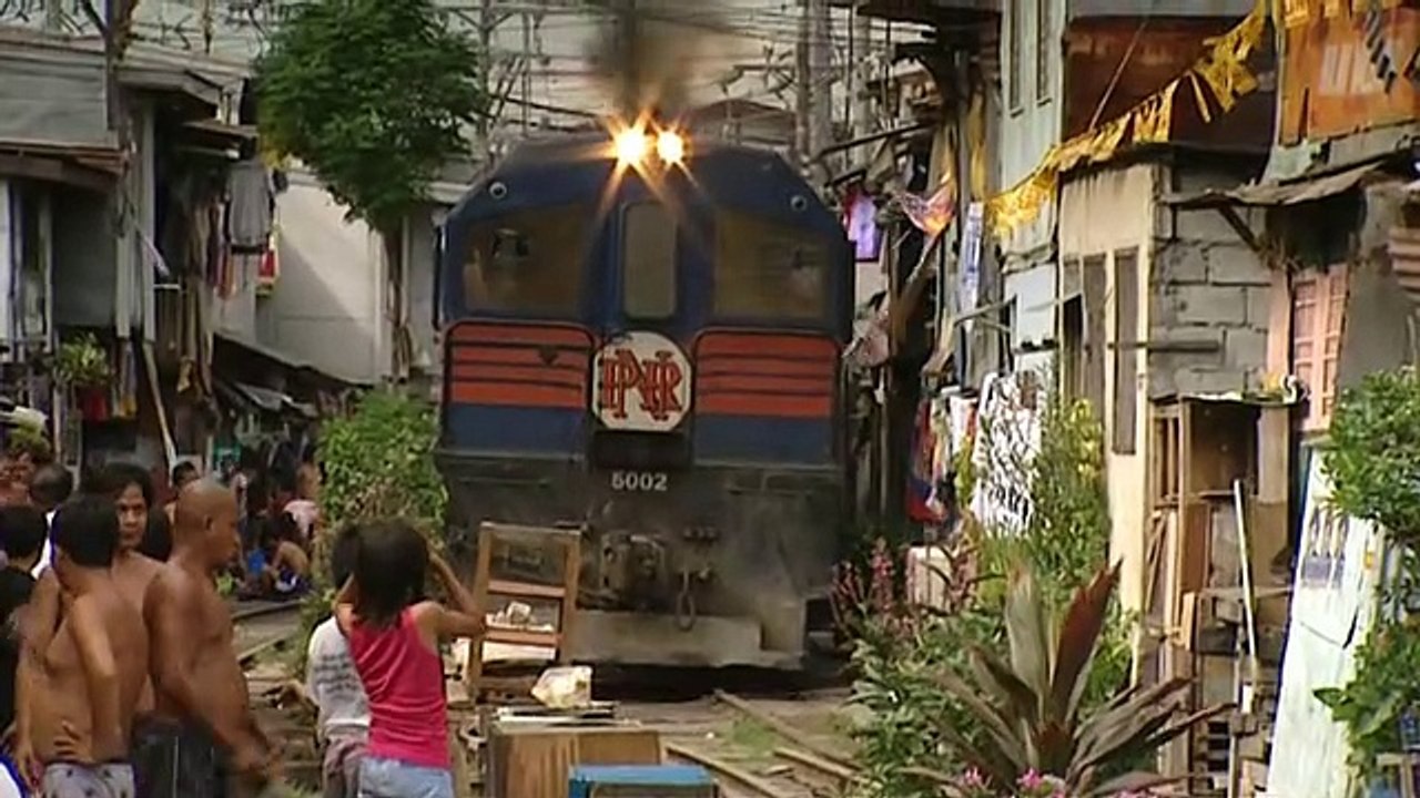 Legendäre Eisenbahnstrecken E03 Überleben am Manila Express