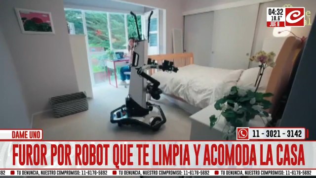 Furor por el nuevo robot mucamo que te escucha y obedece todas tus órdenes