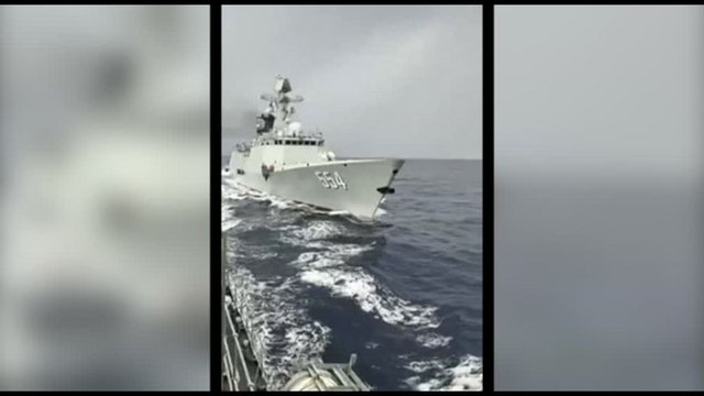 Le navi cinesi vicino alla barriera corallina contesa con le Filippine