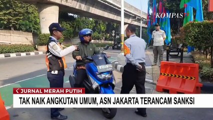 ASN Jakarta Terancam Kena Sanksi, Jika Tak Naik Angkutan Umum