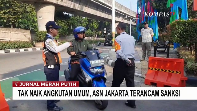 ASN Jakarta Terancam Kena Sanksi, Jika Tak Naik Angkutan Umum