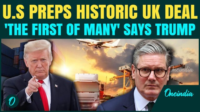 Trump Prepares HUGE Trade Tariff Deal Reveal With UK, UK Pact To Hit China And Europe Hard