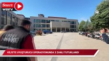 Kilis'te uyuşturucu operasyonunda 3 zanlı tutuklandı
