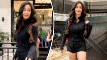 Gerogia Andriani The Italian-Indo Actress Clicked Post Her Stylish Salon Session | Mumbai | India