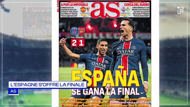 Le PSG met l’Europe à ses pieds après sa qualification en finale, l’Angleterre l’a mauvaise après l’élimination d’Arsenal