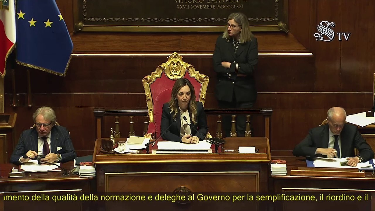 Cataldi  - Intervento in Senato (08.05.25)