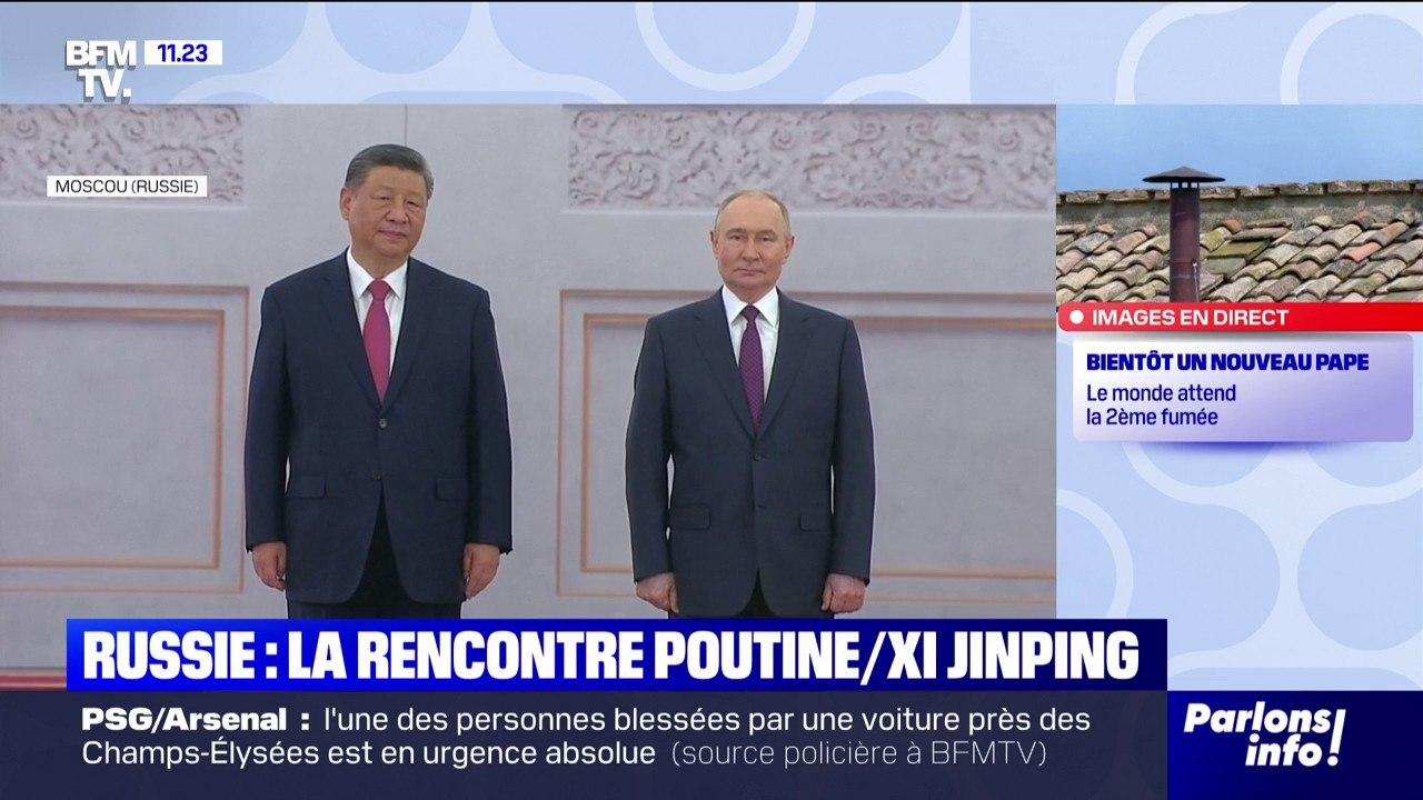 Reçu au Kremlin ce jeudi le président chinois Xi Jinping sera présent au défilé du 9 mai à Moscou