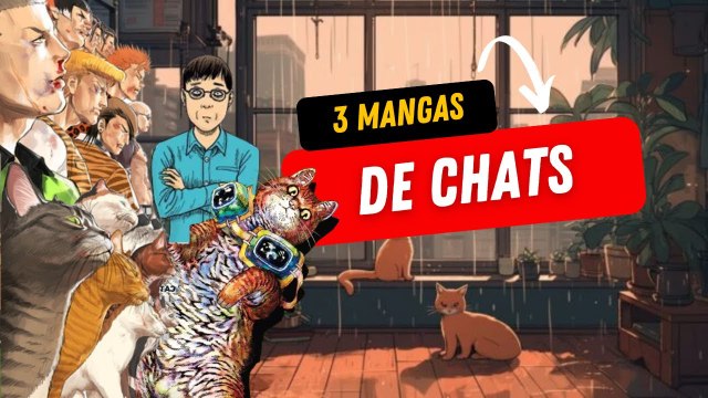 3 MANGAS DE CHATS ! 🐈 - Les Recos Manga De Skendo (avec NEWTITEUF & LYASAN)