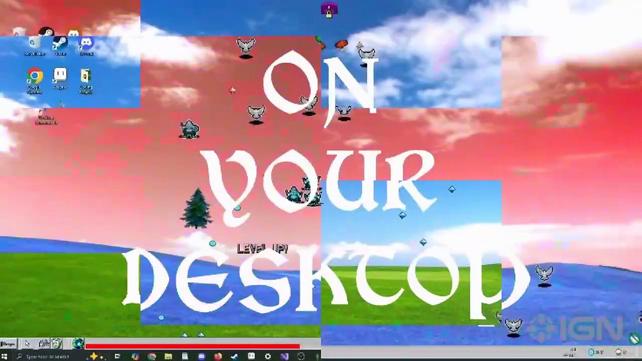 Desktop Survivors 98- Official Release Date Trailer _ roguelite dungeon crawler in an OS Game