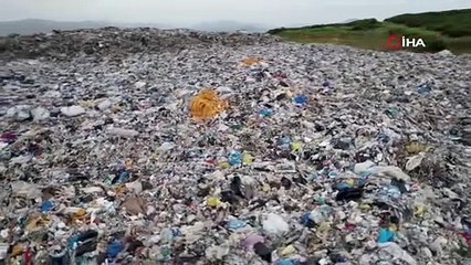 Tire Karateke’de, vahşi çöp depolama ile çevre felaketi