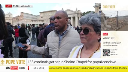 Conclave: Une nouvelle fois, la fumée est noire. Il n’y a donc pas d’accord sur le nom du futur pape - Prochain vote cet après-midi