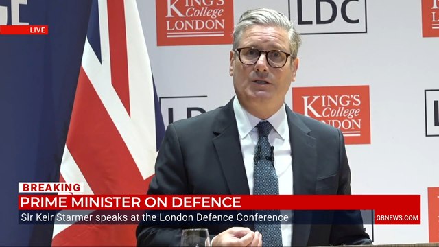 WATCH IN FULL: Keir Starmer announces defence spending boost - 'It is a more dangerous era of history'