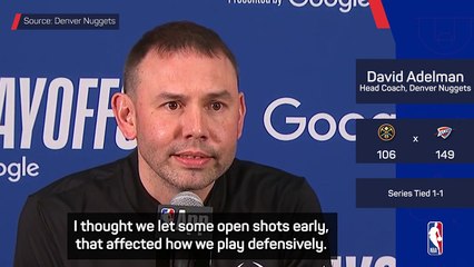 'We got punked' - Adelman after OKC thrashing