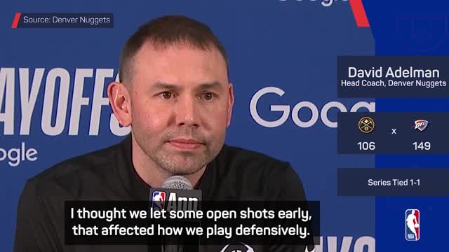 'We got punked' - Adelman after OKC thrashing