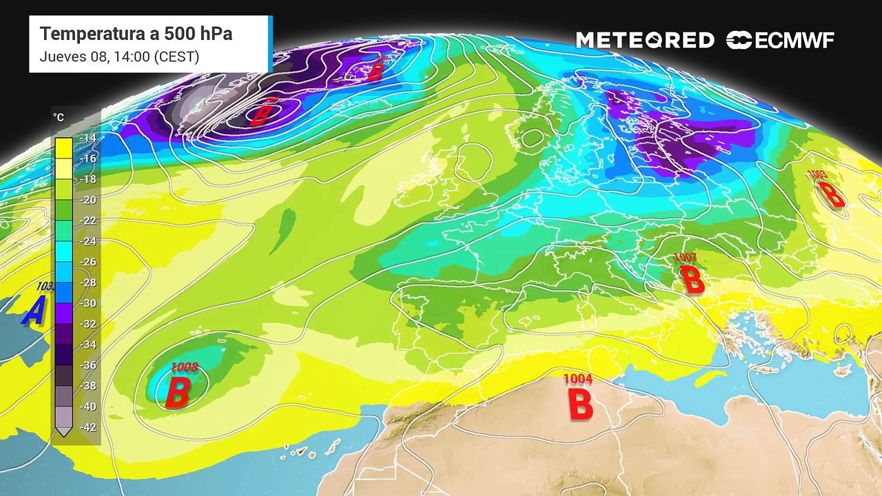 Una DANA se formará entre mañana y el sábado al noroeste peninsular