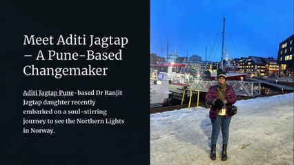 Meet Aditi Jagtap – A Pune-Based Changemaker