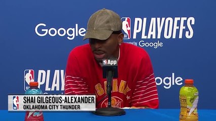 OKC - Gilgeous-Alexander : ''Nous savions ce qui était en jeu ce soir''