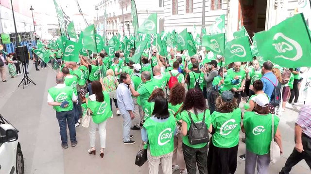 CSIF plantea una movilización nacional por la subida salarial de los funcionarios