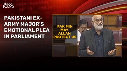 'May Allah protect us': Pakistani ex-Army Major's emotional plea in parliament amid Op Sindoor