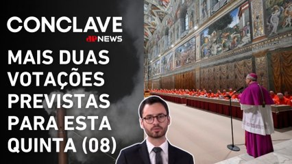 Conclave: Próxima votação está prevista para 12h30; Fabrizio Neitzke comenta