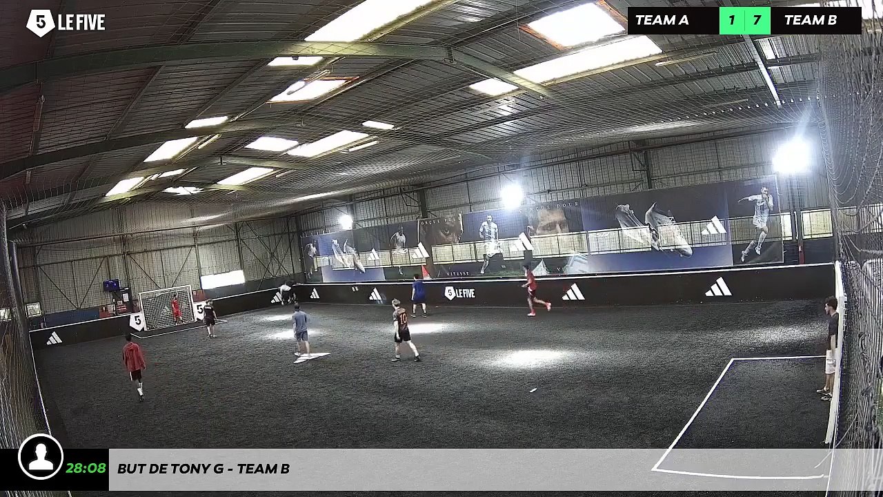 But de Tony G - Team B