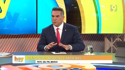 Alejandro Moreno Cardenas "A México estan llegando los haitianos" | Hoy Mismo