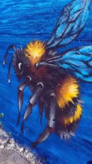 Lossiemouth's New Mural by French-born Artist