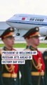 President Xi welcomed by Russian Jets ahead of victory day visit