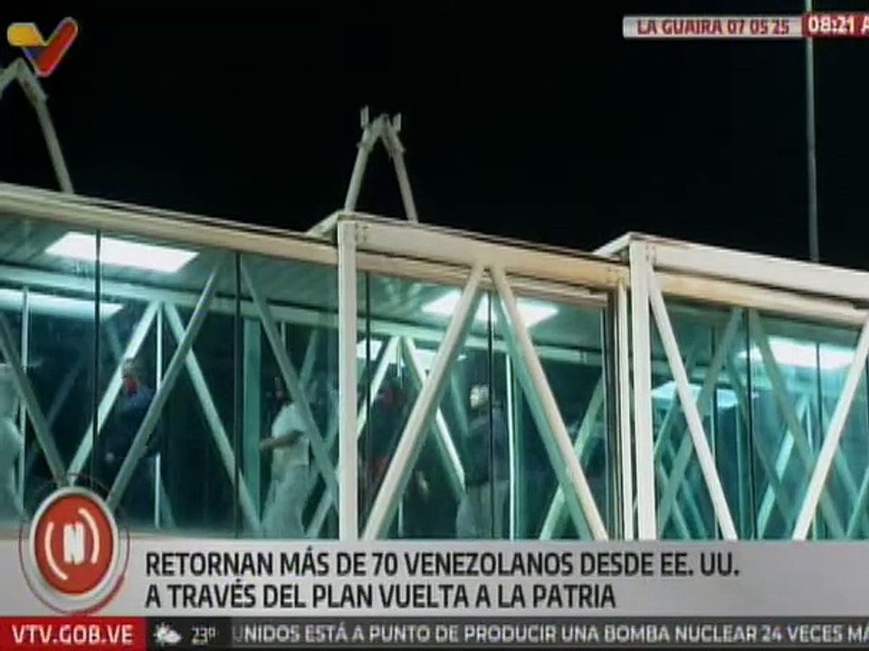 Arriban al país más de 70 venezolanos provenientes de EE. UU. mediante el Plan Vuelta a la Patria