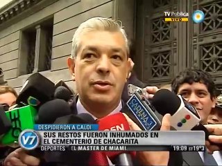 Visión Siete: Emotiva despedida a Caloi