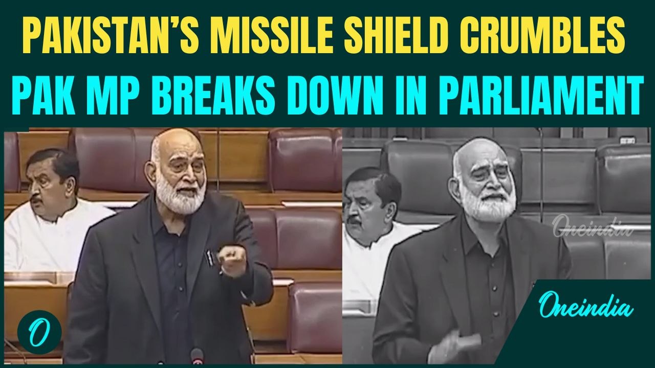 VIDEO: Pakistan MP Tahir Iqbal Weeps In Parliament As India’s Op Sindoor Smashes Pak Missile Defence